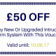We’re celebrating – £50 off any intruder alarm system